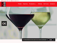 Tablet Screenshot of hosteco.es